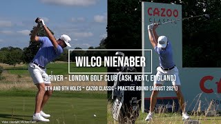 Wilco Nienaber Golf Swing Driver (DTL & FO views) London Golf Club (Ash Kent, England), August 2021