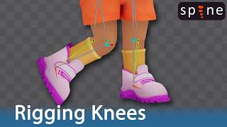 Rigging Leg with IK Constraint and Knee joint in Spine