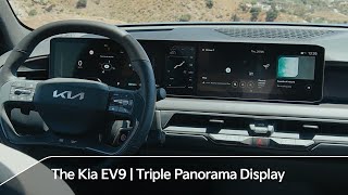 The Kia EV9 | Triple Panorama Display