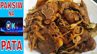 HOW TO COOK PAKSIW NA PATA BY ONCHO'S KITCHEN