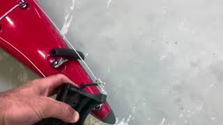 How to remove the rudder from a Nelo Navigator