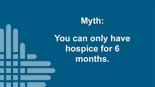 Schneck Medical Center - Hospice Myth #6