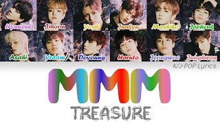 TREASURE (트레저) - MMM Colour Coded Lyrics (Han/Rom/Eng)