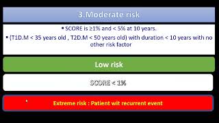 Guidelines for Management of Dyslipidemia : European & Saudi guidelines