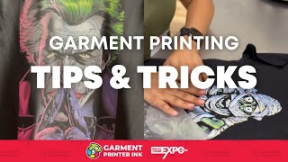 Garment Printing Tips & Tricks: Insights from Influencers | White Toner Expo 2023