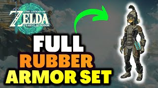 NO SHOCK DAMAGE!!! FULL Rubber Armor Set -  Zelda Tears of the Kingdom