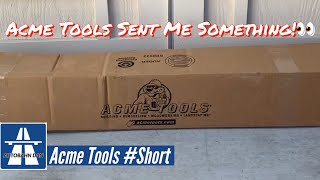 #short Acme Tools Sent Me Something!!!