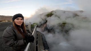 Deildartunguhver Hot Spring in West Iceland - November 2022