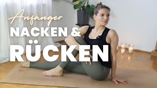 Yoga für Nacken & oberen Rücken | Übungen gegen Verspannungen & Rückenschmerzen