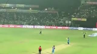 Dhoni First ball six vs New Zealand