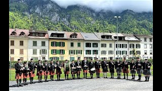 Glaronia Pipes and Drums 40 Jahre Jubiläum (Scotland The Brave) / Zurich Caledonian Pipe Band 2023