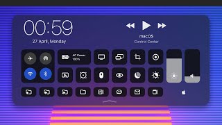 MacOS Control Center - Elegantly Designed and Surprisingly Powerful