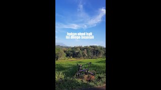 ini bukan di ubud bali,cuman di ndlingo boyolali / birdy classic / gowes mandiri