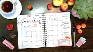 Plan with me | BULLET JOURNAL | NOVEMBER 2019