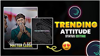 Boys Attitude Status Editing || Attitude Video Editing Alight Motion || Patil Creation ||