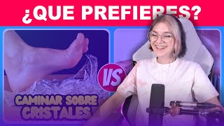 Suzyroxx reacciona a "¿Que prefieres   ?" de ESCURIOSO QUIZ