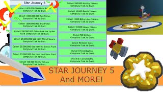 Star Journey 5 and more! (Bee Swarm Simulator)