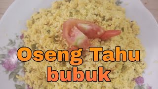 Resep Oseng tahu bubuk