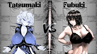 Tatsumaki vs Fubuki │ Manga Fan Art