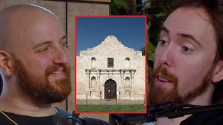 Tectone gets taught abouth the Alamo