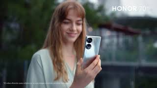 HONOR 70 | Primer Sensor Sony IMX800 del mundo y Video Creativo Solo Cut para enfocar lo que importa