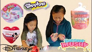 Shopkins Happy Place  | Smooshy Mushy Baby besties | Disney Collectible mini figures