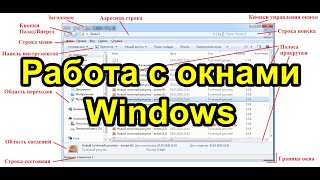 Работа с окнами Windows