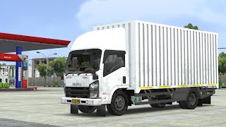 Mod Bussid Truck Isuzu NMR Box Standar - Bus Simulator Indonesia