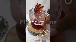 Plum Thyme Mocktail