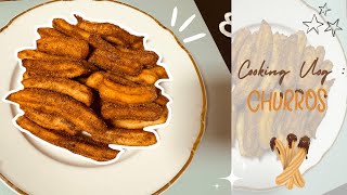 How to make CHURROS Step by Step.Homemade Churros Bites (Cooking Vlog)