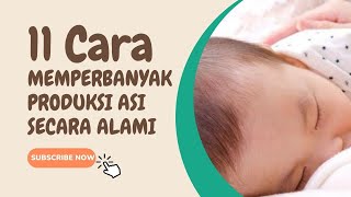 11 Cara Memperbanyak Produksi ASI Secara Alami