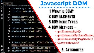 Javascript DOM | Learn Coding