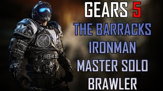 Gears 5 Master Solo Escape - The Barracks Right Path - Ironman (Brawler)