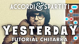 YESTERDAY Tutorial Chitarra - The Beatles