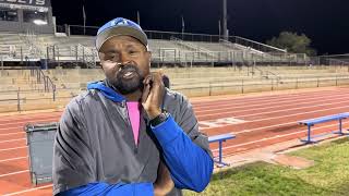 Buena head coach Joe Thomas talks with the Herald/Review after Friday night's win over Sunnyside