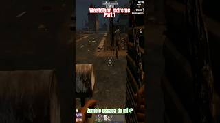 ZOMBIE ESCAPA DE MI - 7 DAYS TO DIE A21 #shorts #7daystodie #alpha21 #7daystodiealpha21 #fypシ #pc