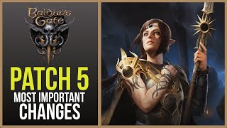 Most Important Changes In Patch 5 | Baldur's Gate 3