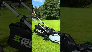 21" EGO LM2135ESP Cordless Lawn Mower in Action Select Cut - Powerful Battery Mowing @EgoPowerPlusEU