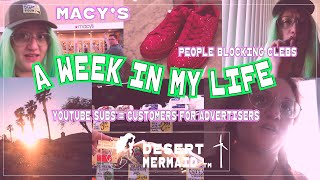 A Week in my Life: shopping at MACY'S! TRADER JOES! and Blocking CELEBRITIES!