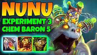 Experiment-Chem Baron was decent SET 13 TFT