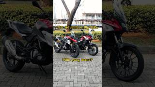 Sama sama merah, kalian pilih yang mana? #bmwg310gs #hondacbx500x #jakartamotorsport #viral