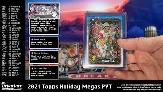 2024 Topps Holiday Mega Boxes -- Pick Your Team Break