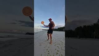 Boracay White Beach #Frisbee #beachlife #ultimate #moves