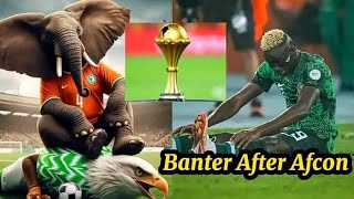 Reaction after Nigerians lost to Cote D'Ivoire on Afcon finals