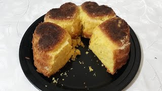 BOLO DE LARANJA DE LIQUIDIFICADOR SUPER FOFINHO (USEI FORMA DE SILICONE E GOSTEI)🍊🍊🍊🍊