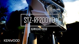 KENWOOD STZ-RF200WD Installation & Setup in 2017 Kawasaki Z650.