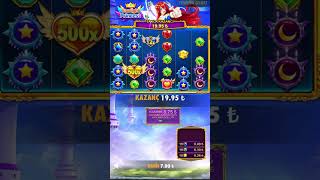 Ara Ödemede 500x Güzelliği - Starlight Princess #slot #shorts