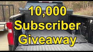 Channel Update - 10,000 Subscriber Giveaway!