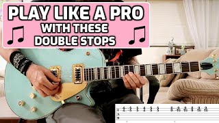 A Slick Rockabilly Solo Using Only Double Stops | Guitar Lesson w/tabs