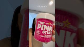 Testei a pasta viral 😱 será que funciona? #thepinkstuff